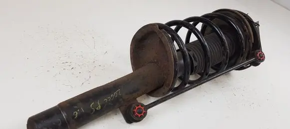 Peugeot 206 CC Front shock absorber with coil spring