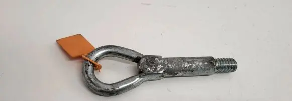 Towing hook eye