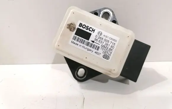 Citroen C5 ESP acceleration yaw rate sensor 0265005715 9663138180