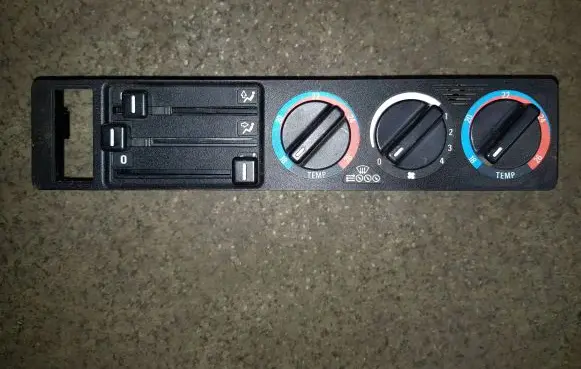 BMW 5 E34 Climate control unit 8351110 64118351115 64118351114