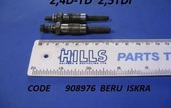 BMW 5 E34 Glow plug 908976