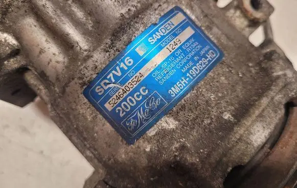 Ford Mondeo Mk III Air conditioning (A/C) compressor (pump) 3M5H19D629HD SD7V16 1249