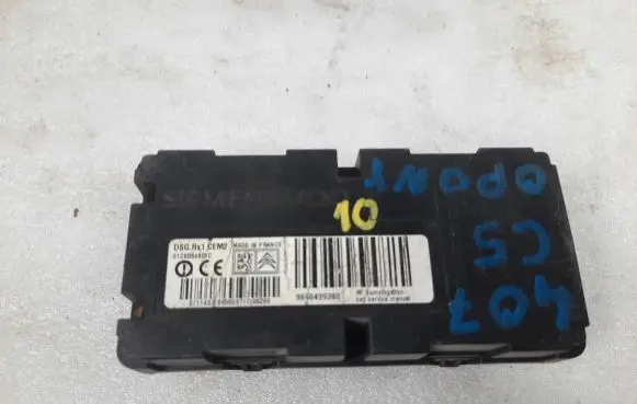 Peugeot 407 Tire pressure control unit 9660499380