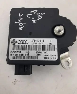 Audi A6 S6 C6 4F Power management control unit 4F0915181A 4F0910181E
