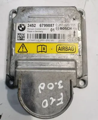 BMW 5 F10 F11 Airbag control unit/module 6799887 0265020111