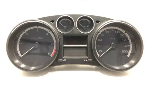 Peugeot 308 Speedometer (instrument cluster) 9665107480