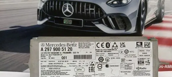 Mercedes-Benz EQS V297 Navigation unit CD/DVD player A2979005120