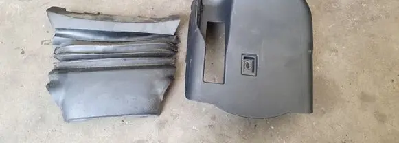 Steering wheel column trim