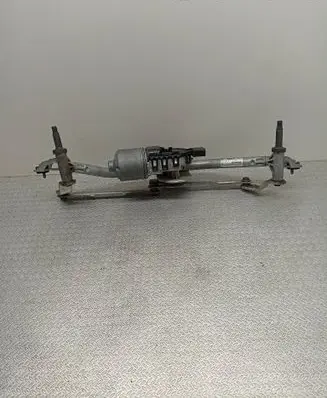 Front wiper linkage and motor