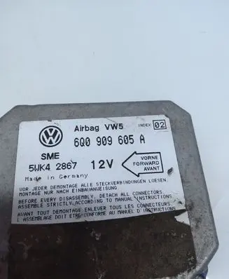 Volkswagen Golf IV Airbag control unit/module 6Q0909605