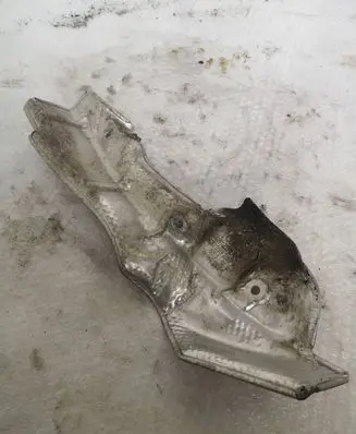 Audi A6 C7 Heat shield in engine bay 4G0399299A