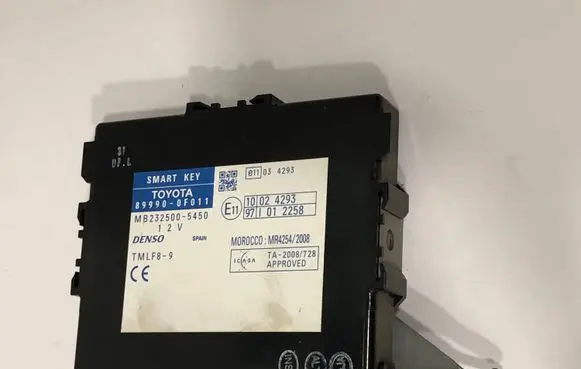 Toyota Verso Other control units/modules 899900F011 MB2325005450