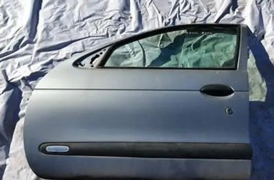 Renault Megane I Front door sidabrines