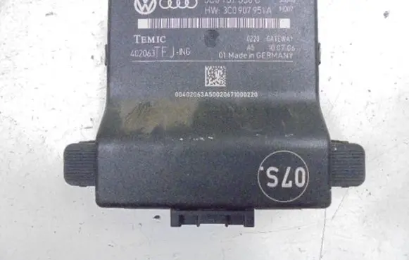Volkswagen PASSAT B6 Other control units/modules 3C0907530C