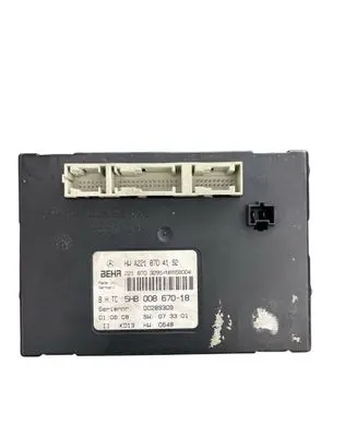 Climate control unit