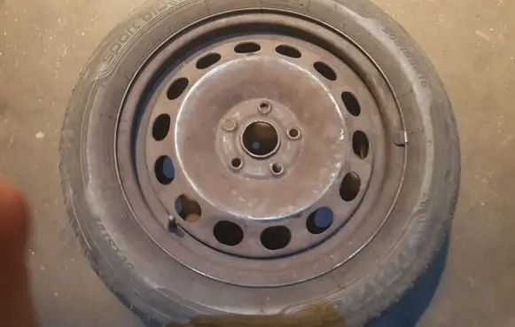 Audi A6 S6 C6 4F R16 steel rim 