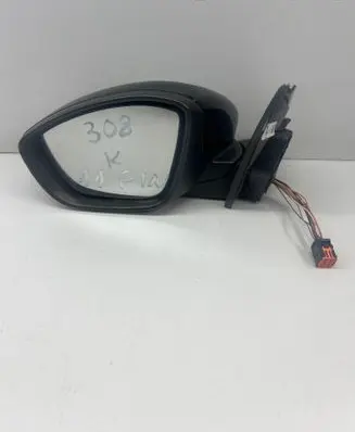 Peugeot 308 Front door electric wing mirror 98088638XT 12950031