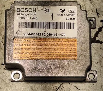Mercedes-Benz Vito Viano W639 Airbag control unit/module 0285001448 6394460442 0504191470