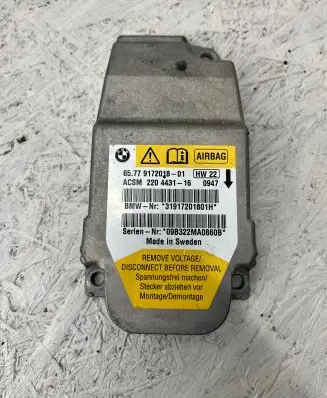 BMW 5 E60 E61 Airbag control unit/module 9172018 31917201801H