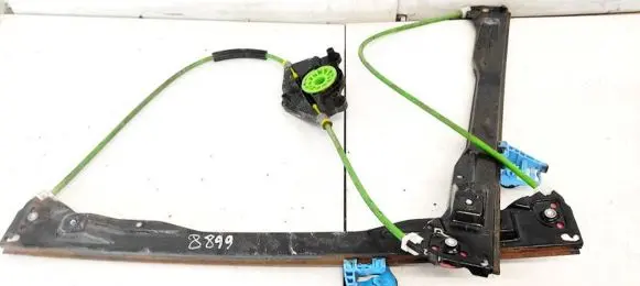 Front door window regulator with motor
