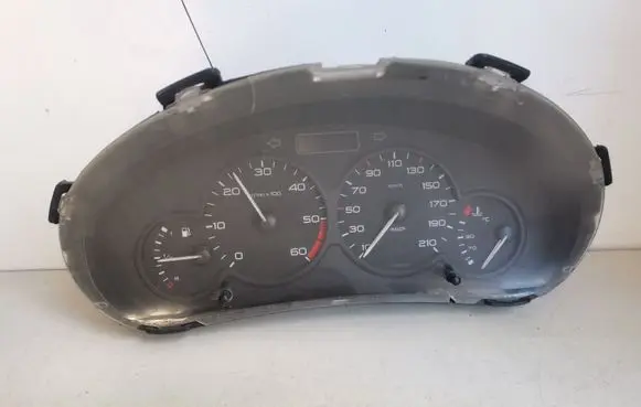 Peugeot 206 Speedometer (instrument cluster) 9656696080