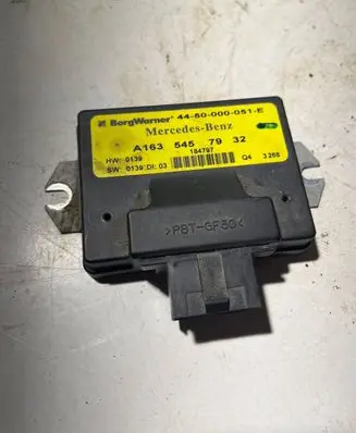 ESP (stability system) control unit