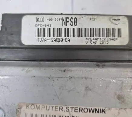 Ford Mondeo Mk III Engine control unit/module 1U7A12A650EA PB4AA1CKJN40