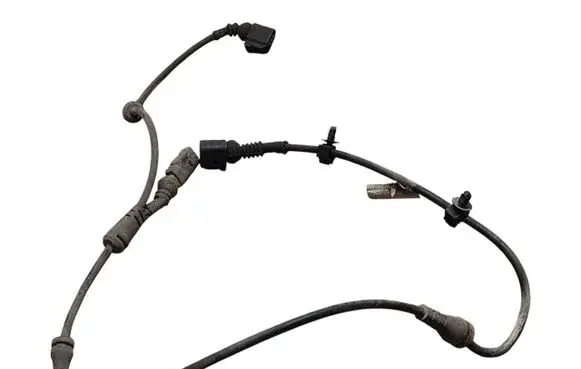 Volkswagen Touareg I Front ABS sensor wiring 4B0973712