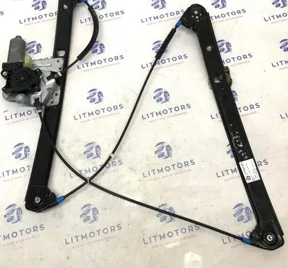 BMW X5 E53 Front door window regulator with motor 83810199 8243803