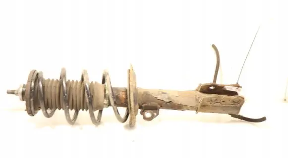 Front shock absorber with coil spring