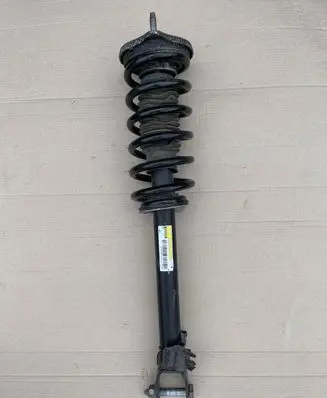 Front shock absorber with coil spring