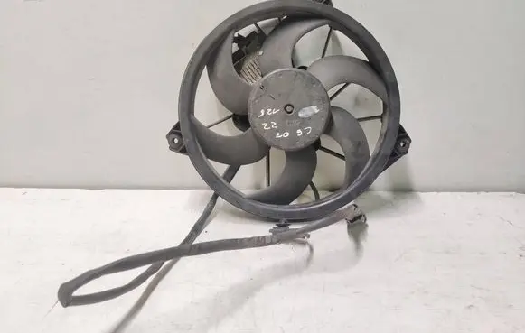 Citroen C6 Electric radiator cooling fan 9656346780