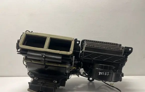 Interior heater climate box assembly