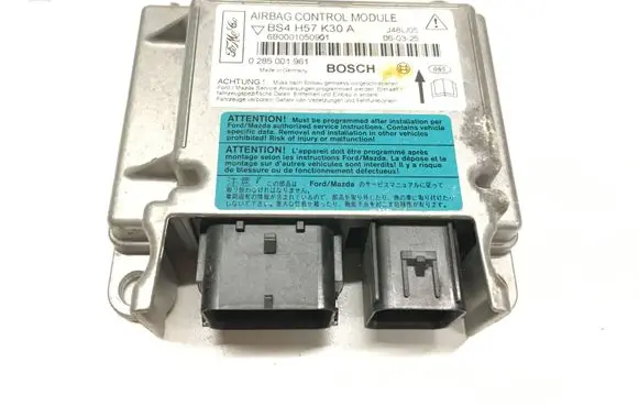 Mazda 3 I Airbag control unit/module 0285001961 BS4H57K30