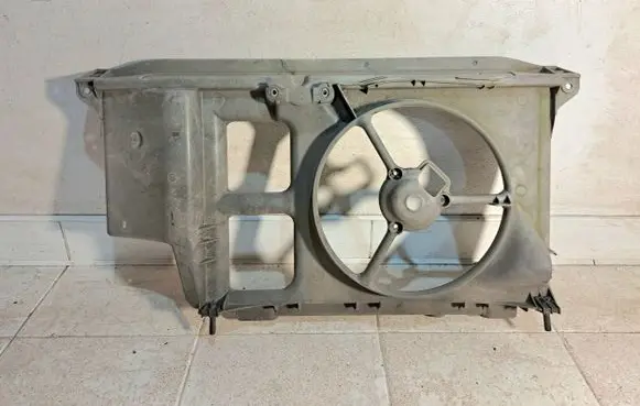 Peugeot 206 Radiator support slam panel 7104g7