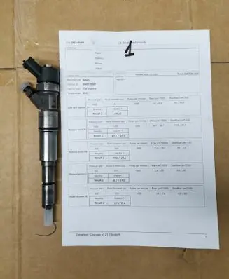 BMW 5 E39 Fuel injector 0445110266