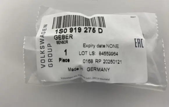 Audi A4 S4 B8 8K Parking PDC sensor 1S0919275D 1S0