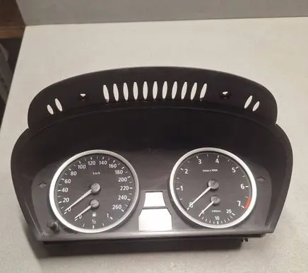 BMW 5 E60 E61 Speedometer (instrument cluster) 62116937610 6934312 110080213