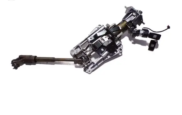 Steering wheel axle set