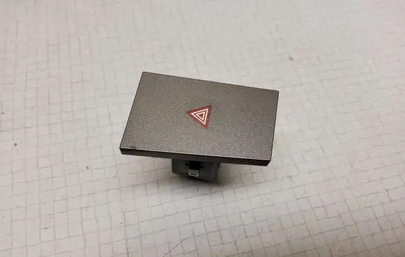 Opel Vectra C Hazard light switch 13138255
