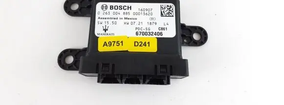 Maserati Levante Parking PDC control unit/module 670032406 0263004885 160907