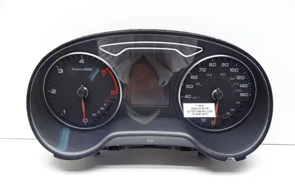 Audi A3 S3 8V Speedometer (instrument cluster) 8V0920970B