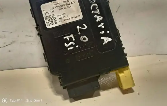 Volkswagen Touran I Steering angle sensor 1K0953549AQ 05113524 01017070890256