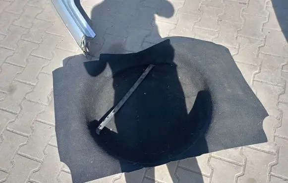 Opel Meriva B Rear floor carpet liner 
