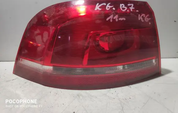 Volkswagen PASSAT B7 Rear/tail lights 3AF945095C