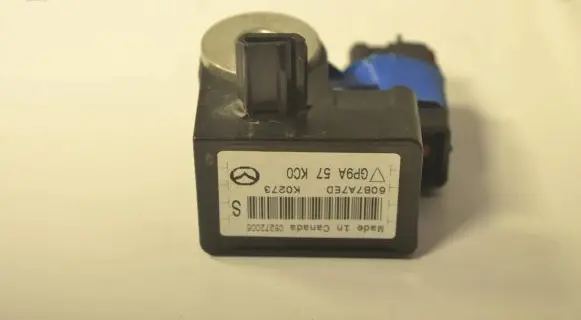 Mazda 6 Airbag deployment crash/impact sensor GP9A57KC0 05272006 60B7A7ED