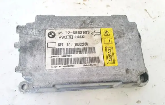 BMW 5 E60 E61 Airbag control unit/module 65776952993 28002868