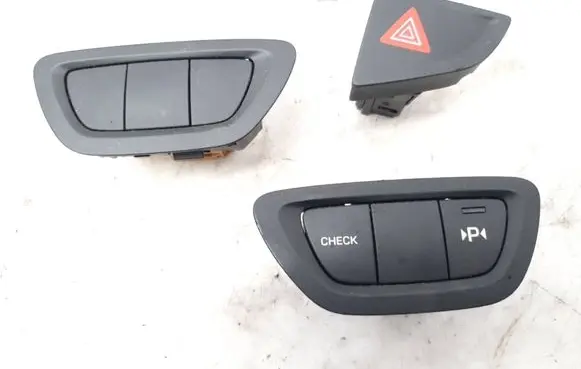 Citroen C5 Hazard light switch 96594789KR 96637758ZD 96637761ZD
