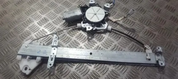 Front door window regulator with motor