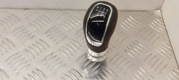 Mazda 3 II Gear lever shifter trim leather/knob 